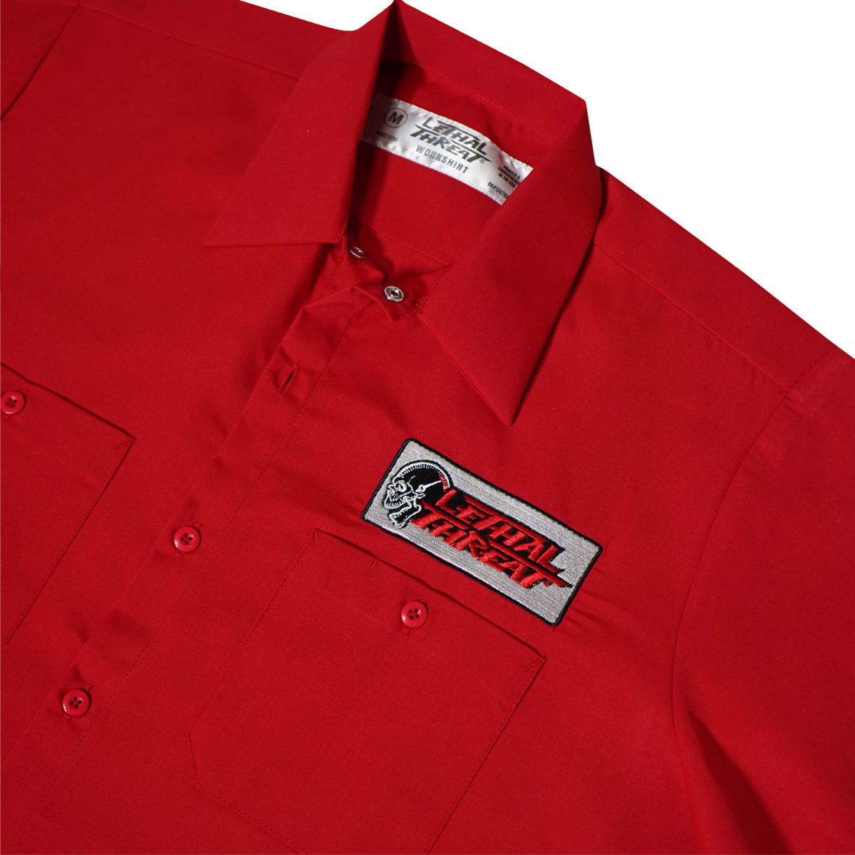 Not for the Slow Skull Shop Shirt - Red - 3XL