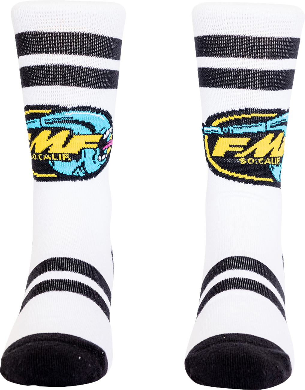 FMF Screaming White Socks - White - One Size