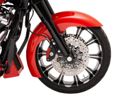 Level Fender Kit - w/ Chrome Blocks - Steel - 19\" 2006 - 2022