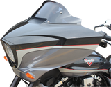 Flare Windshield - 20-1/4\" - Dark Smoke - Victory 2010 - 2017