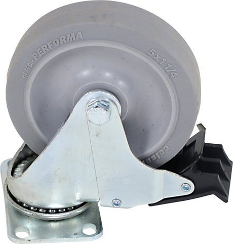 Wheel - 5\" - Caster - Wheel-Brake