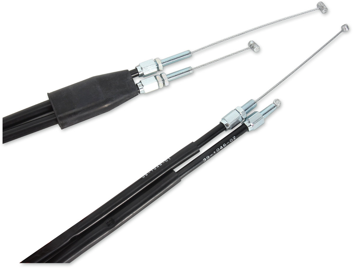Black Vinyl Throttle Cable - Stock Length - Honda 2003 - 2019