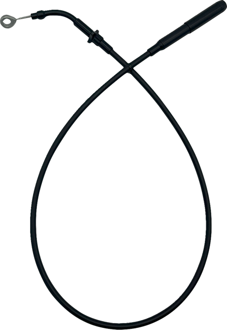 EZ Install Upper Clutch Cable - FLTR/FLHX \'21-\'23 - +10\" - Black 2021 - 2023