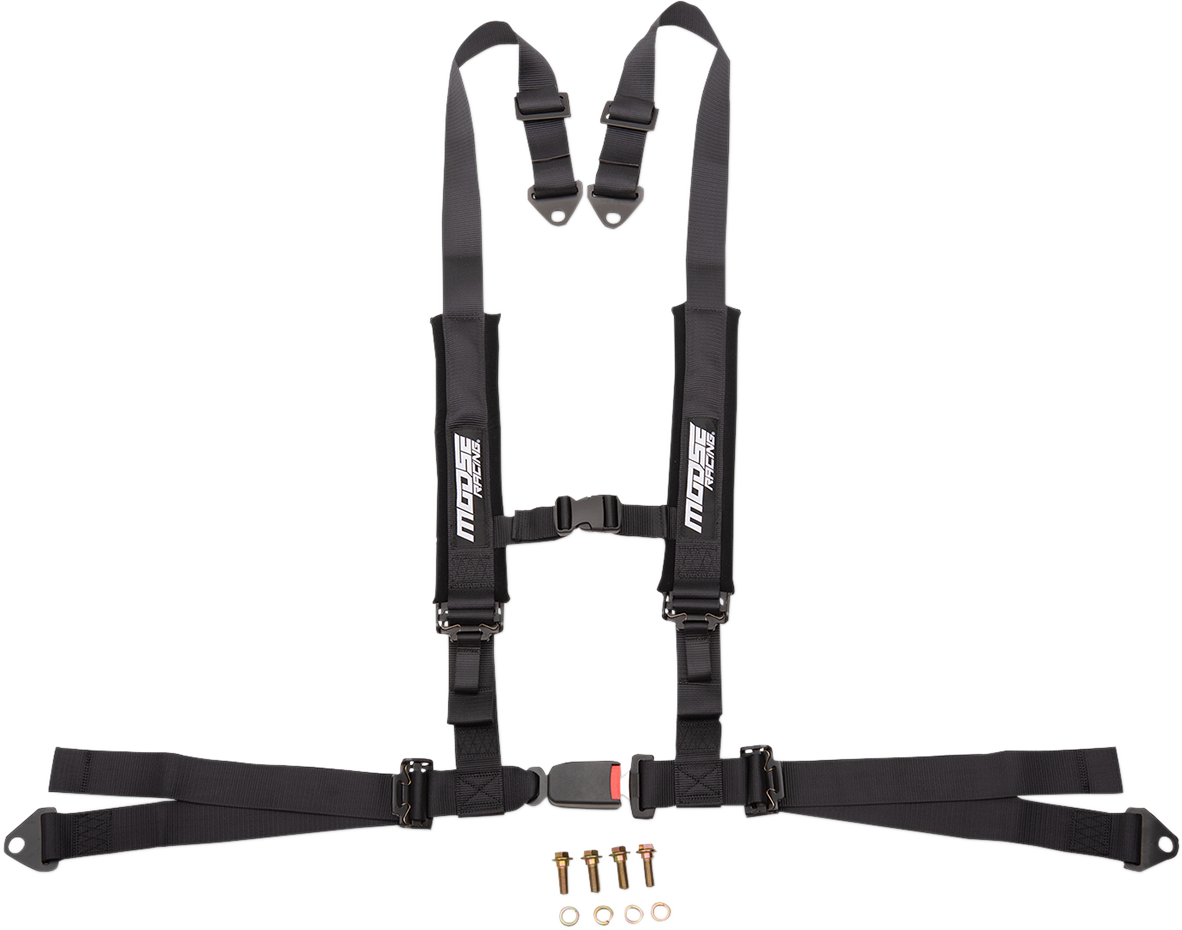 Seat Harness - 4 Point - 2x2 - Black