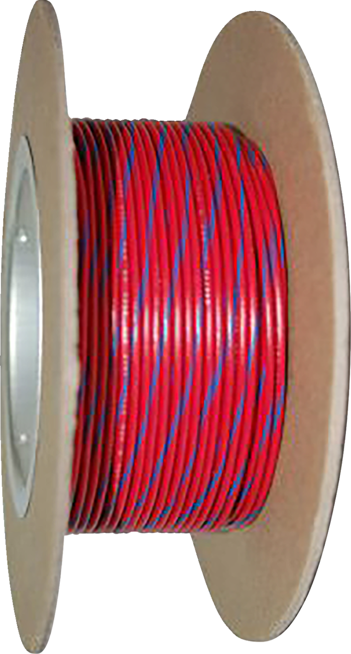 100\' Wire Spool - 18 Gauge - Red/Blue