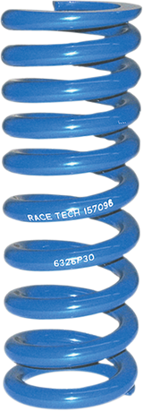 Progressively Wound Shock Spring - Blue - P30 - Spring Rate 532 lbs/in 1994 - 2015