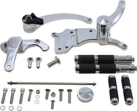 Forward Control - Chrome - Diamond 2009 - 2013