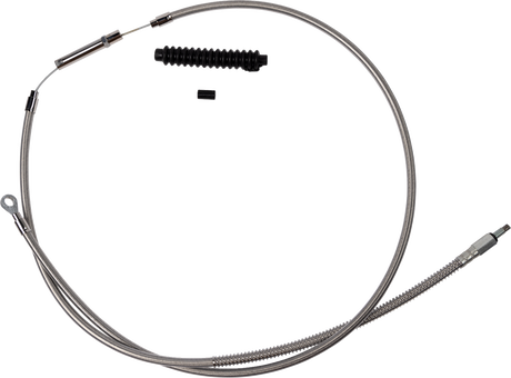 High-Efficiency Stainless Steel Clutch Cable for Harley-Davidson - +8\" - \'18-\'23 Softail 2018 - 2023