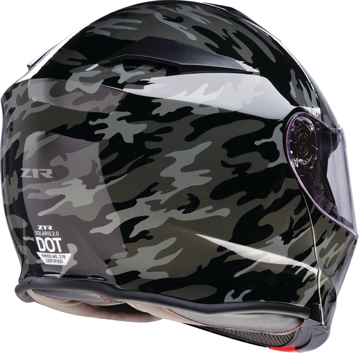 Solaris 2.0 Modular Helmet - Camo - Black/Gray - 3XL