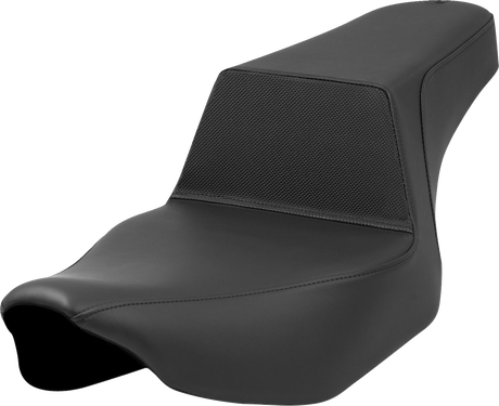 Step-Up Seat - Gripper Lumbar - Black - Extended Reach - Street Glide/Road Glide 2023 - 2024