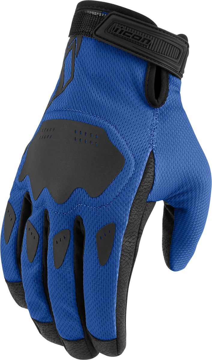 Hooligan™ CE Gloves - Blue - Small