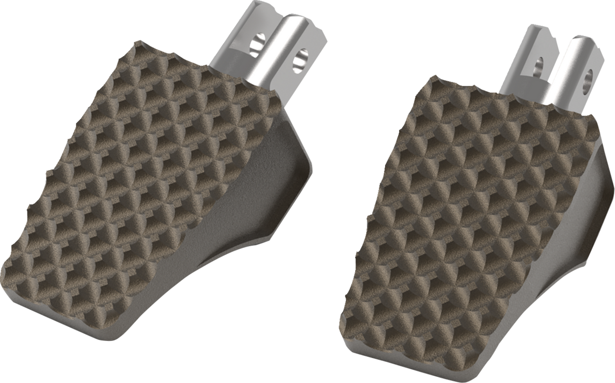 County Line Billet Footpegs - Front - Bronze 2018 - 2022