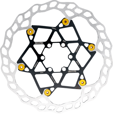 Floating Wave® Brake Rotor - 203 mm x 2 mm - Yellow