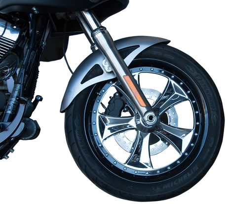 Retro Front Fender - For 18\"/19\" Wheel - 4.75\" W - FXD 2006 - 2017