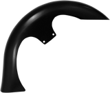 Slicer Front Fender Kit - For Raked Frames - Black - Steel - 26\" 1984 - 2013