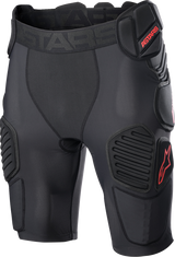 Bionic Pro Protection Shorts - Black/Red - 2XL
