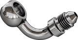Banjo Adaptor - 3/8\" / M10 Bolt - 90° - Stainless Steel
