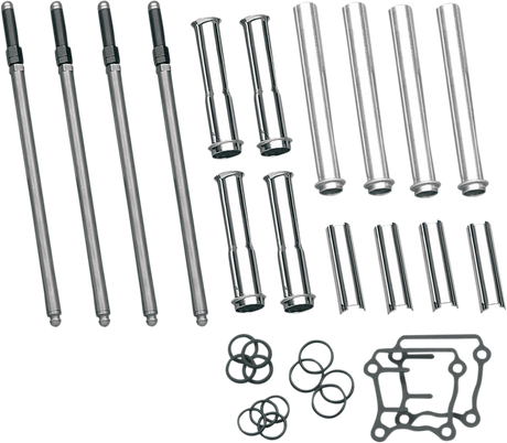 Adjustable Pushrod Cover Kit - Twin Cam 2007 - 2016