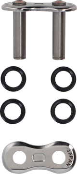 530 L3D - Connecting Link - Rivet - Chrome