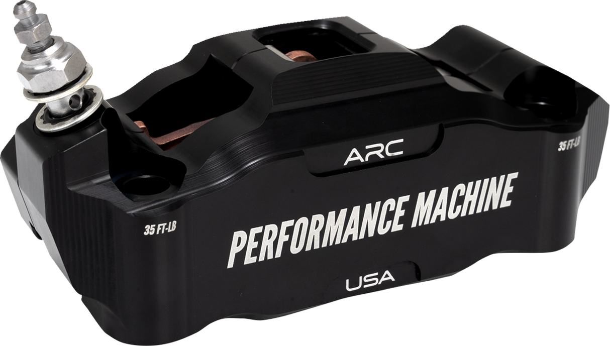 Radial Mount Caliper - Front Left - Black Anodized