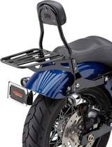 Backrest Kit - 14\" - Black - Dyna 2006 - 2017