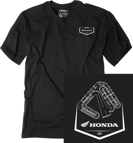 Honda Track T-Shirt - Black - XL