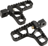 Serrated Heel Pegs - Black - Indian 2017 - 2024