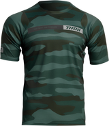 Assist Short-Sleeve Jersey - Camo Green - XL