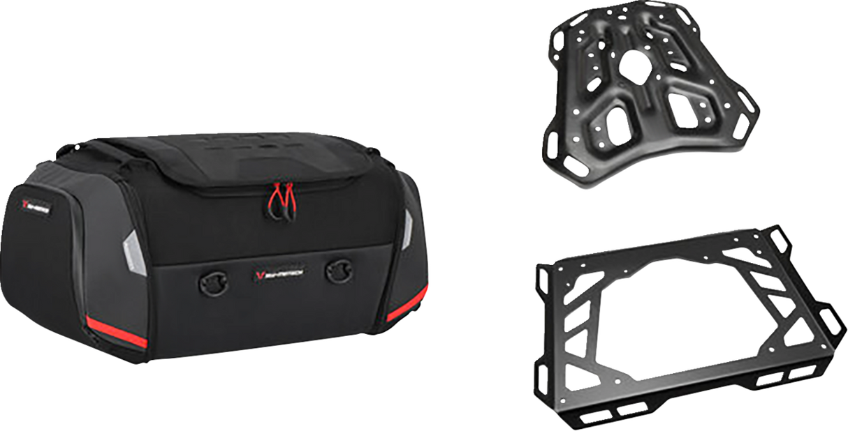 Rackpack Tail Bag System - Black - Honda Africa Twin \'18-\'24 2018 - 2024