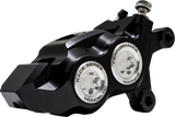 Caliper - 137 X 4B - Right - Black Anodized with Clear Bore Caps 2008 - 2023