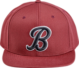 Script B Hat - Maroon