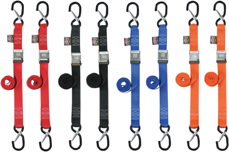 Cam Tie-Downs - 1-1/2\" x 5-1/2\' - Orange