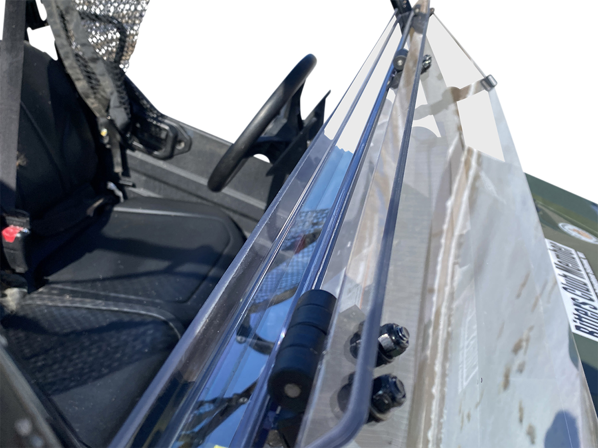 Full Folding Windshield - Deluxe - Pioneer 2016 - 2024