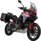 TRAX ADV Aluminum Case System - Black - Ducati Multistrada V4 \'21-\'24 2021 - 2024
