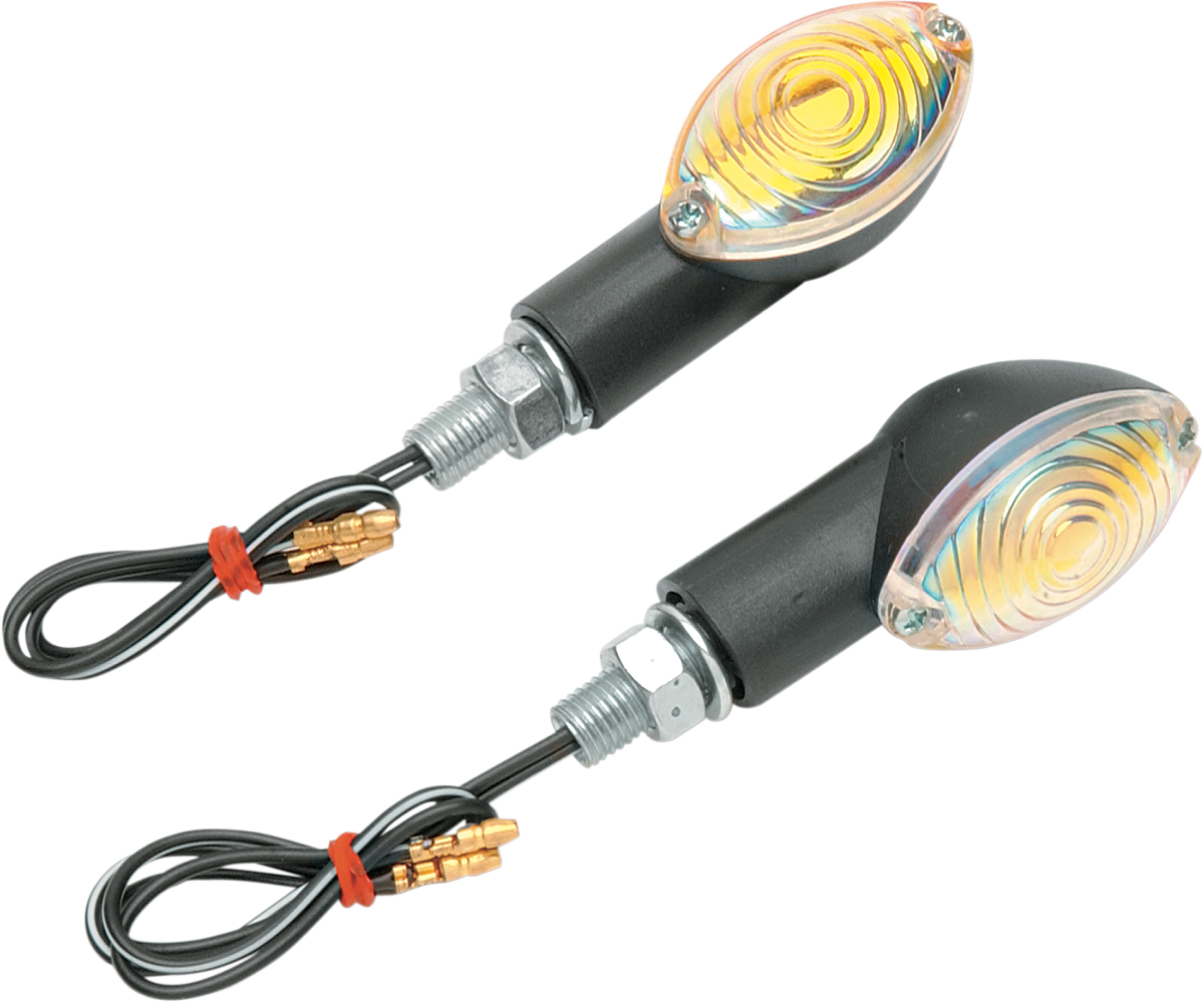 Ultra Mini Marker Lights - Black/Rainbow