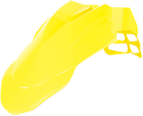 Supermoto Front Fender - \'01 RM Yellow 1982 - 2020