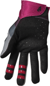 Assist React Gloves - Gray/Purple - Medium