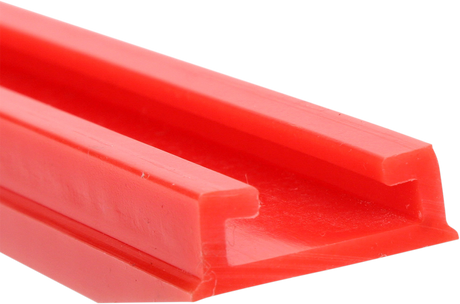 Red Replacement Slide - UHMW - Profile 25 - Length 56.89\" - Yamaha 2005 - 2010