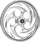 Wheel for Hub Mounted Rotor - Savage - Front - Chrome - 21x3.5 2024 - 2024