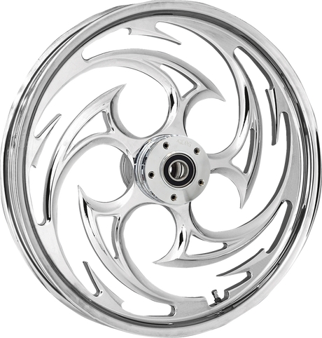 Wheel for Hub Mounted Rotor - Savage - Front - Chrome - 21x3.5 2024 - 2024