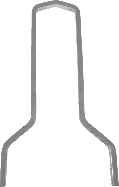 Square Sissy Bar - Chrome - 15.5\" H x 11\" W 2006 - 2024