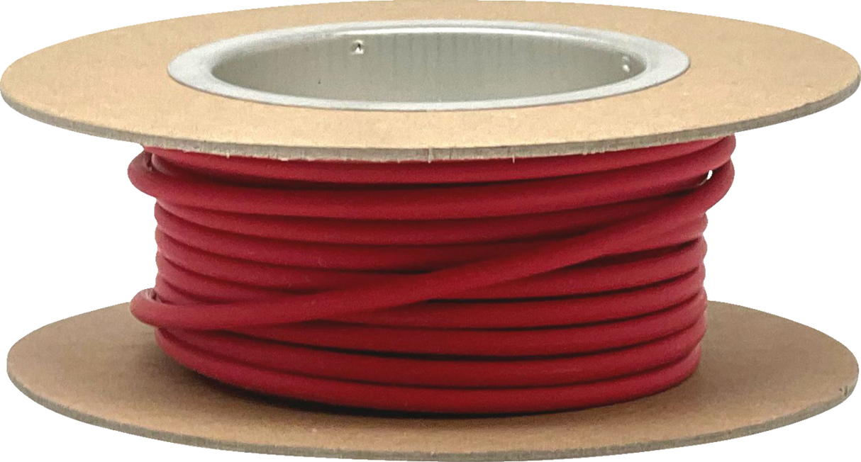 25\' GXL Wire Spool - 10 Gauge - Red