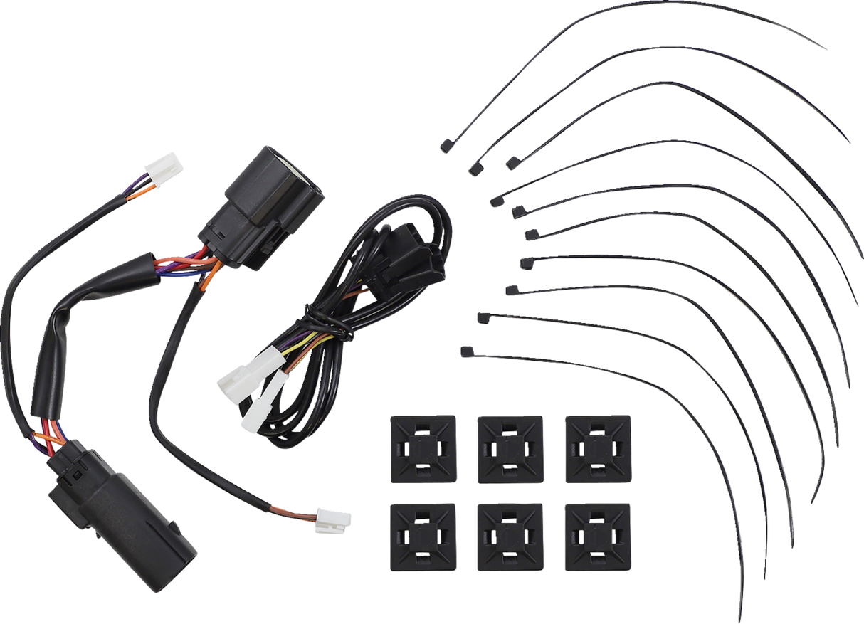 Marker Light - Saddlebag - Red - Black 2014 - 2024