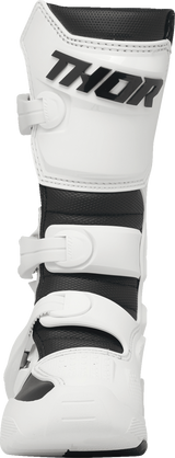 Youth Blitz XR Boots - White/Black - Size 5