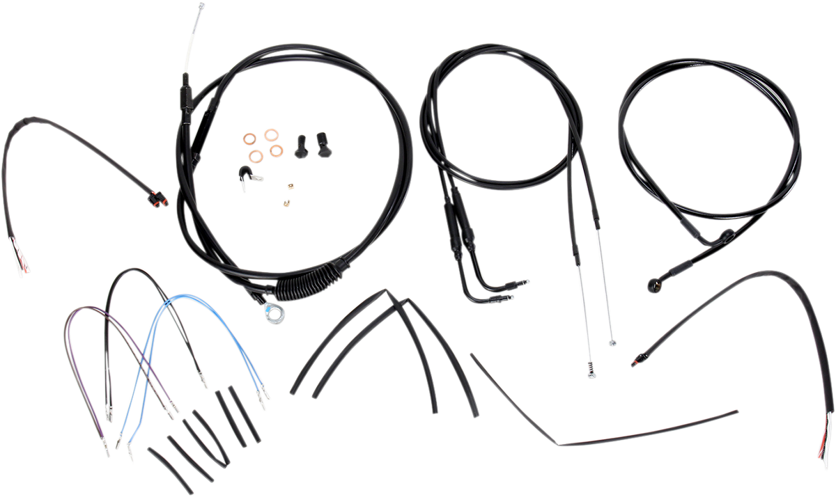 Control Kit - 18\" Ape Hanger Handlebars 2011 - 2015