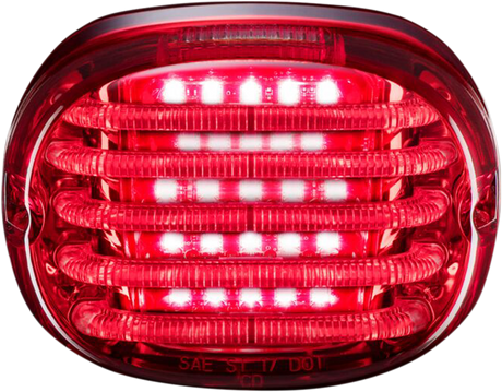 Taillight - with License Plate Illumination Window - Red 1988 - 2024
