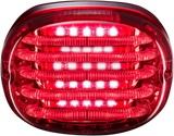 Taillight - with License Plate Illumination Window - Red 1988 - 2024