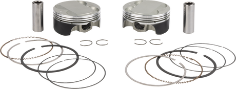 Piston Kit - 4.500\" Stroke - 114 CID - M8 CVO 2017 - 2024