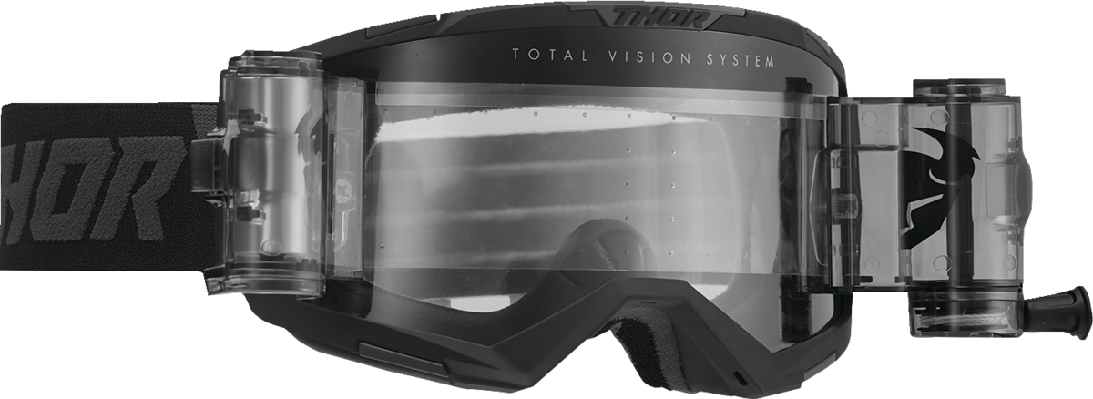 Regiment Storm Goggle - Roll-Off - Black - Clear Lens
