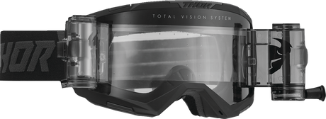 Regiment Storm Goggle - Roll-Off - Black - Clear Lens